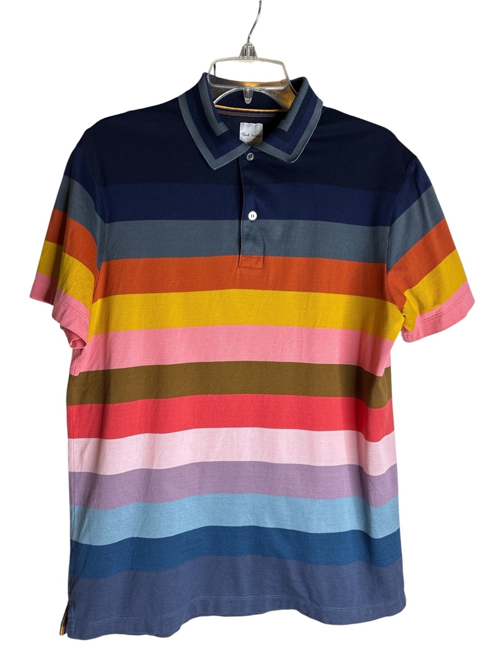 Paul Smith Multicolored Stripe Polo Shirt